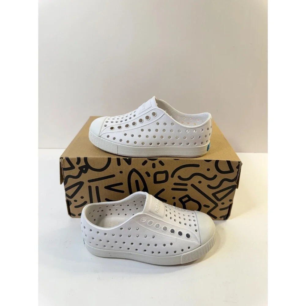 Native Toddlers Jefferson Slip On White US 8